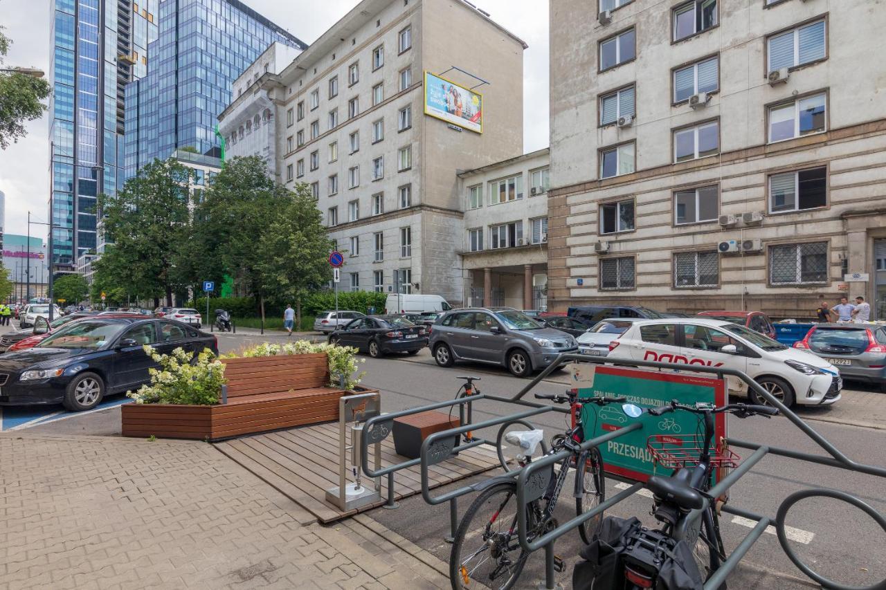Апартаменты Chmielna City View Studio Варшава Экстерьер фото